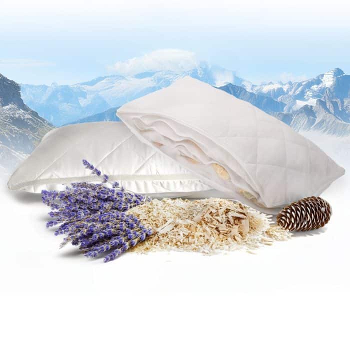 Zirbenschlafkissen Deluxe Zirbe & Lavendel