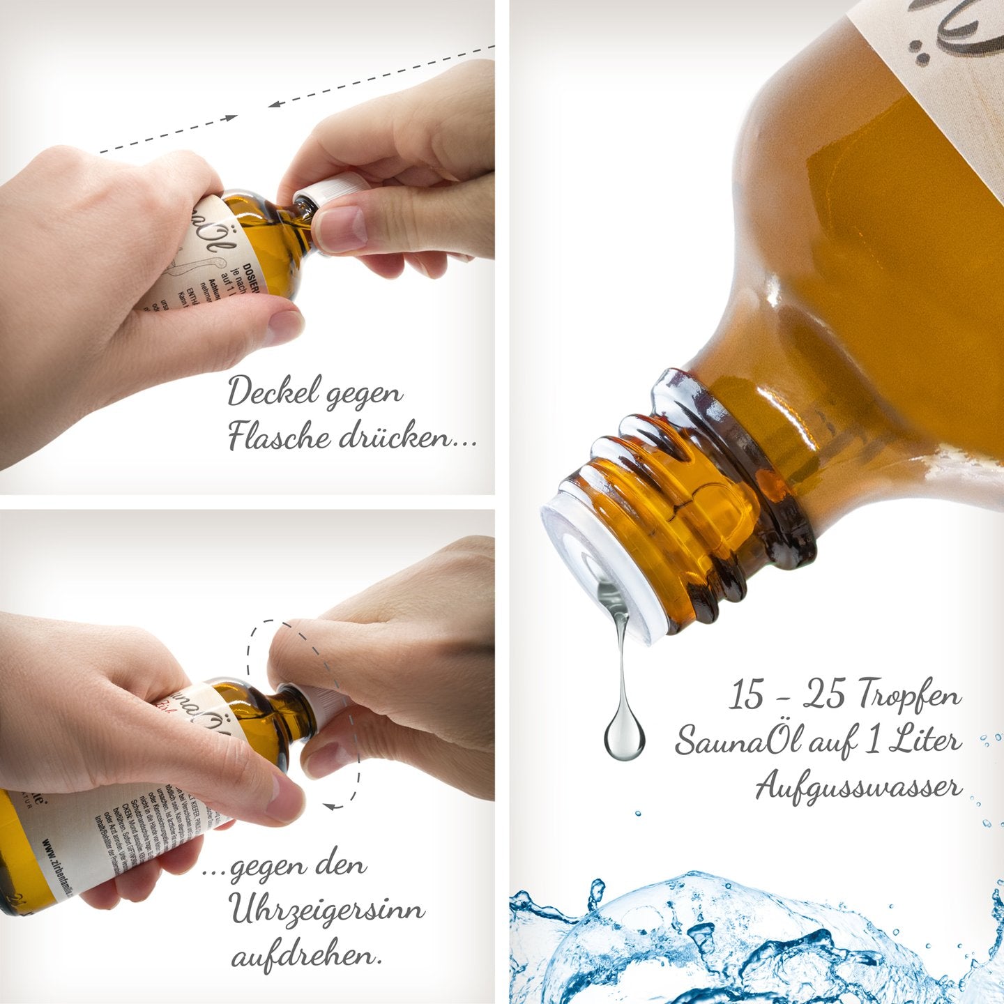 SaunaÖl Zirbe & Zitrone 100ml