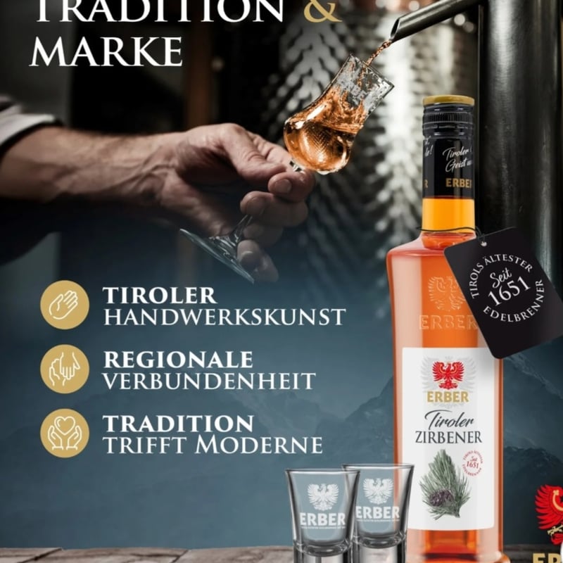 Tiroler Zirbener (Zirbenschnaps)