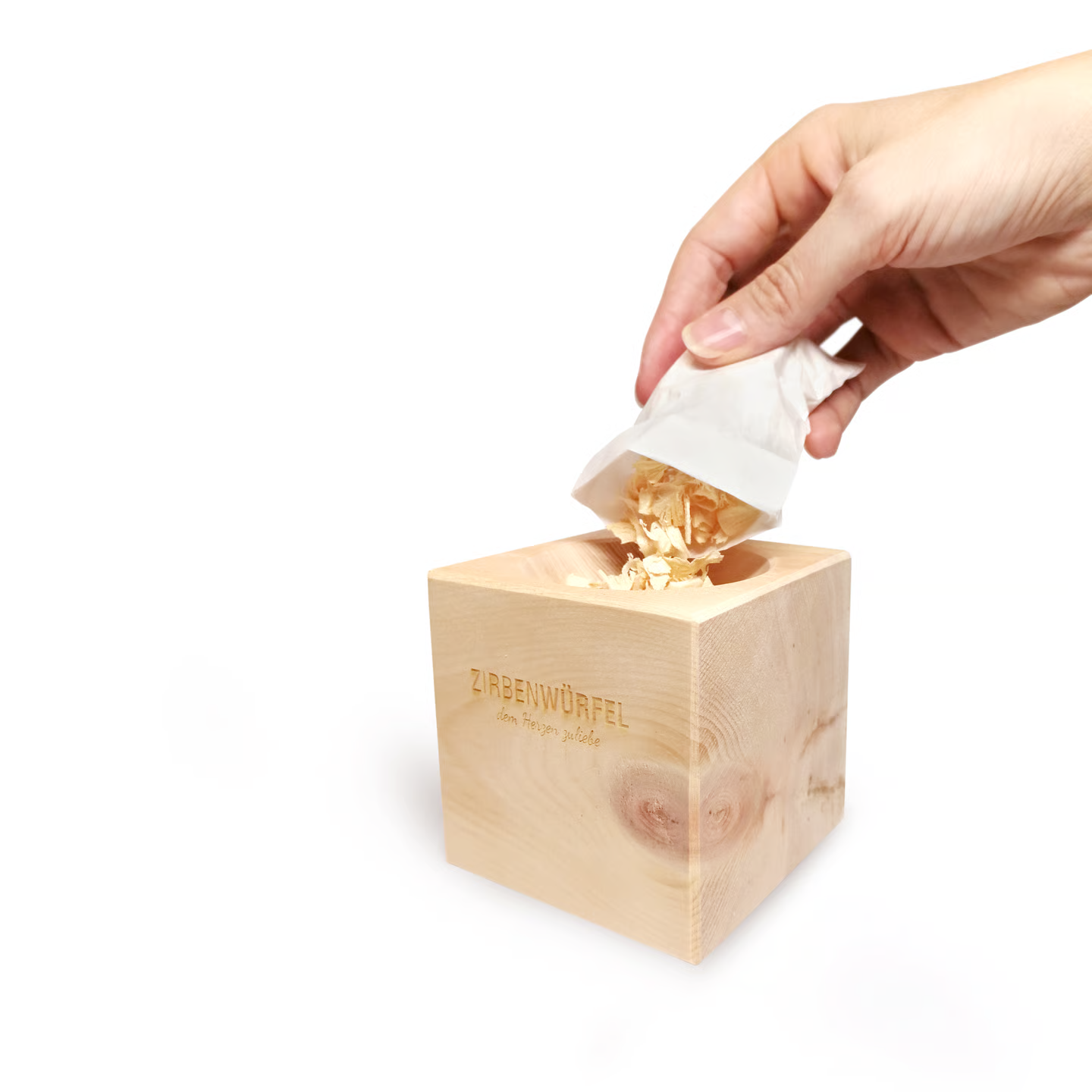 Zirbenwürfel