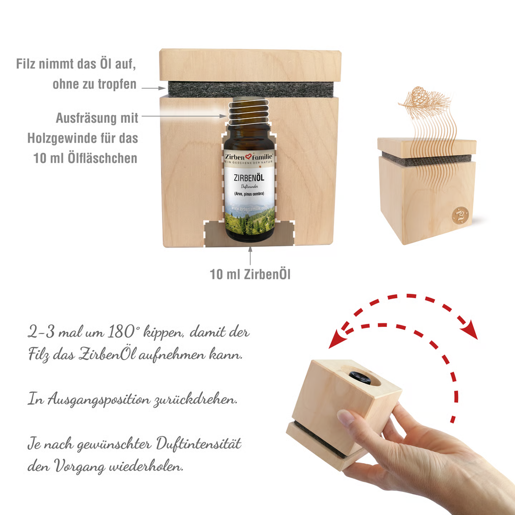 Zirbenwürfel Premium